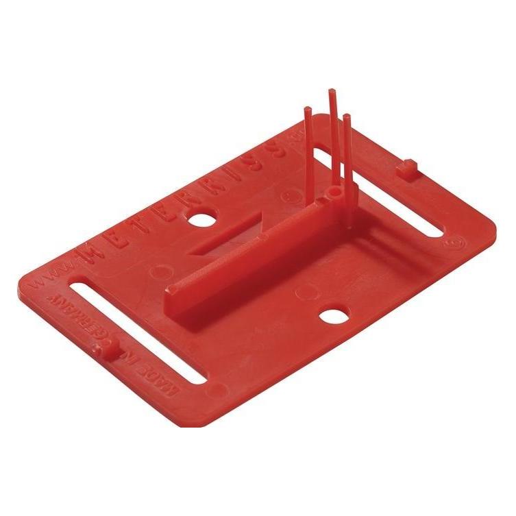 Meterriss Meterrissplakette RS20 ( 4000818491 ) für L80xB50mm 7 g (RS20rot)