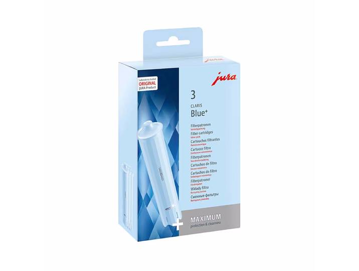 JURA Filterpatrone CLARIS Blue+ - 3er-Set – JURA Pflegeprodukte Haushalt