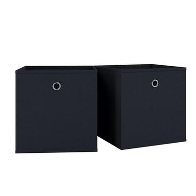 2er Set Faltbox Klappbox Aufbewahrungsbox Boxas