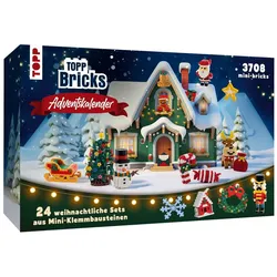 Frech Mini-Klemmbausteine Adventskalender - 24 Tage Bauspass für Gross und Klein (24 Türchen)