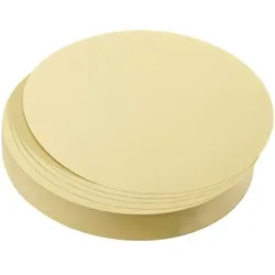 Franken Moderationskarten Kreise Ø 9,5 cm, 500 Stück gelb
