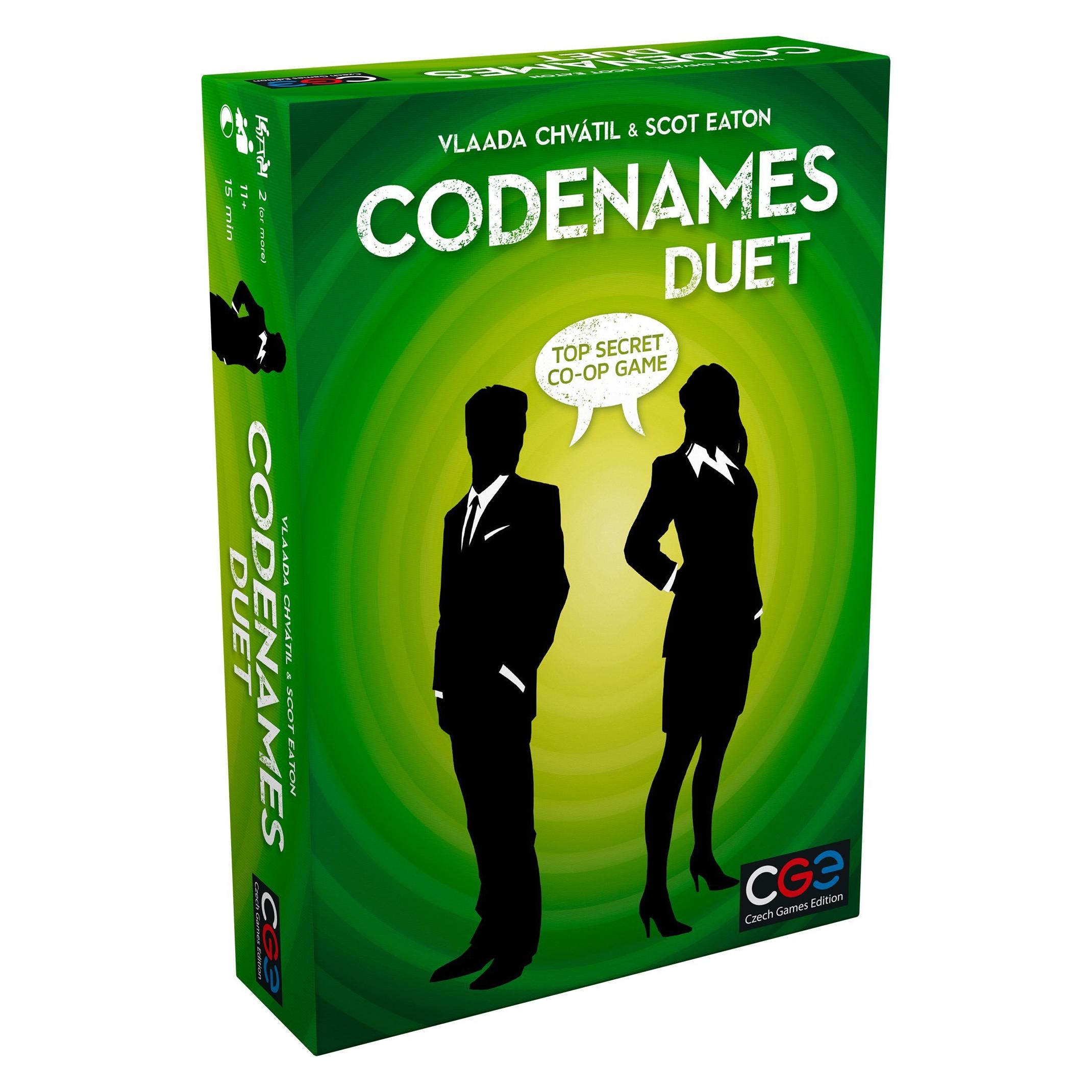 Czech games edition Codenames: Duet - The Two Player Word Deduction Game by CGE (Englisch, 2 Spieler) (CGE1040)