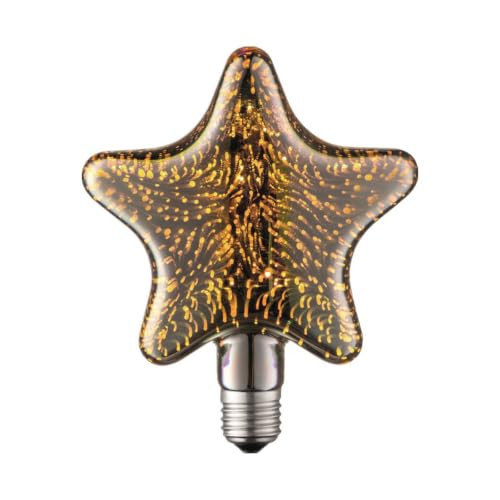 Lucande LED-lamp E27 rookgrijs en goud van glas en metaal