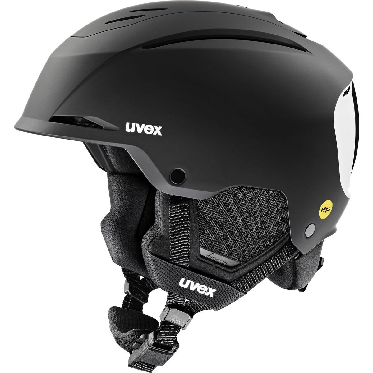 Uvex Resolution Mips black-white matt 52-55 cm S5663321003