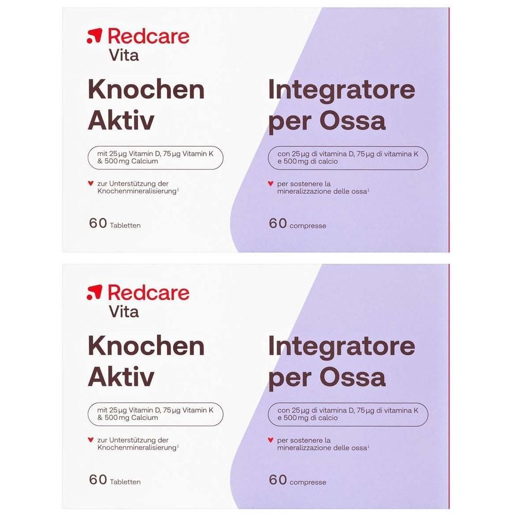 2x Knochen Aktiv RedCare 2x60 St Tabletten