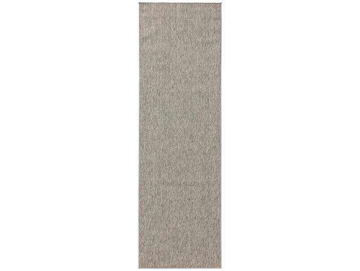 benuta Outdoorläufer Iowa Hellgrau 80/300 cm, Kunststoff, Uni, Rechteckig, 80x300 cm, wasserabweisend, Teppiche & Böden, Teppich, Outdoorteppich