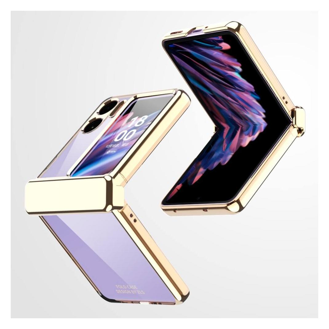 Cover-Discount OPPO Find N2 Flip - Full Protection Schutzhülle gold (Oppo Find N2 Flip) (660129086C)