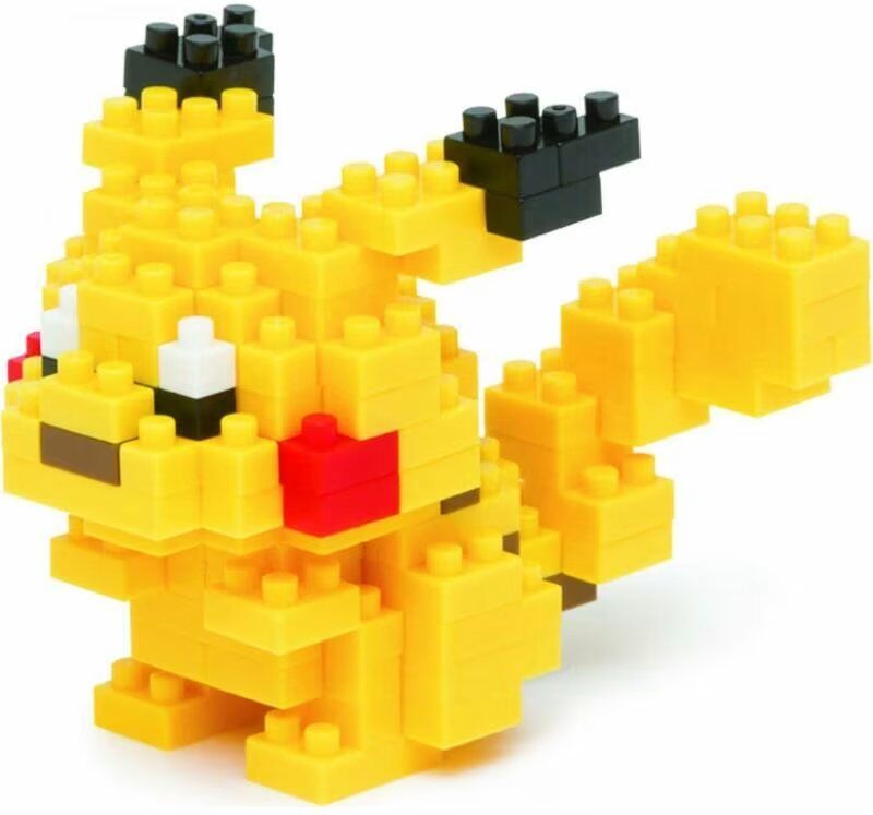 Bandai Nanoblock Pikachu Talla Única Unisex