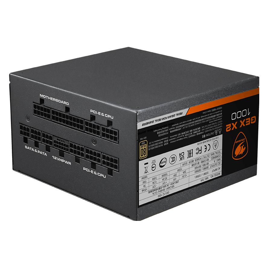 Cougar Alimentation ATX GEX X2 - 1000W (Noir) (1000 W) (31GT100001P01)