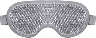 Inspire Essentials CoolEase Gel Cooling Face And Eye Mask Hot Cold Compress Pack 1pc eye Mask grey