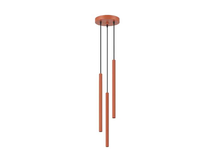 Design Pendellampe „Arche“ - 3-flammig Ockerrot Sollux Lighting