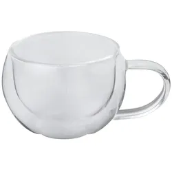 HYGGE Kaffeetasse - 14 cl - (Ø 8,7 x 6 cm) - doppelwandig, 2er Set