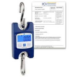 PCE Instruments PCE-HS 50N-ICA Digital-Kranwaage inkl. ISO-Kalibrierzertifikat WB (max.) 50kg Ablesbarkeit 0,02kg (20g)