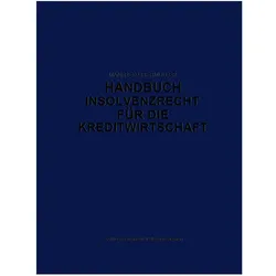Handbuch Insolvenzrecht für die Kreditwirtschaft, Fachbücher