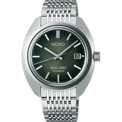Seiko King Seiko KING Seiko - Automatik 3 Zeiger SJE113J1 - hellgrün - 39,40mm