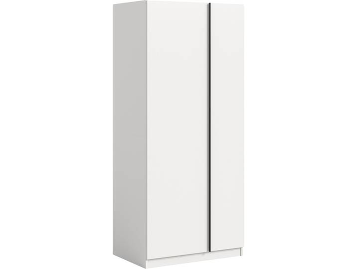 MID.YOU Kleiderschrank 2-türig OAKLAND, Weiß, Holznachbildung