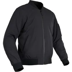 Oxford, Motorradjacke, Jacke Bomber D2d Schwarz Gr. XXL (Herren, XXL)