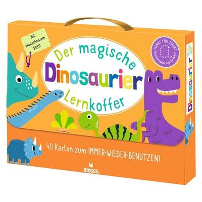 Der magische Lernkoffer Dinosaurier, Gebundene Ausgabe von Moses., Moses verlag, 978-3-96455-241-9