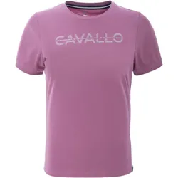 Cavallo Kinder Shirt DENISE YNG Auffälliges T-Shirt raspberry FS 2022, Größe: 164