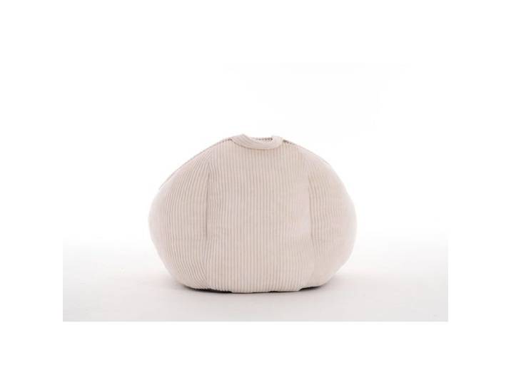 Pouf poire enfant – velours côtelé beige – garnissage mousse – forme ergonomique – sans montage