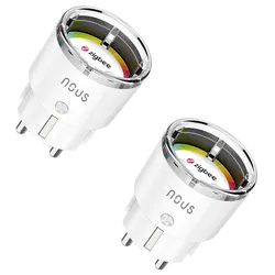 Nous A1Z Smarte Steckdose, ZigBee, 2er Set