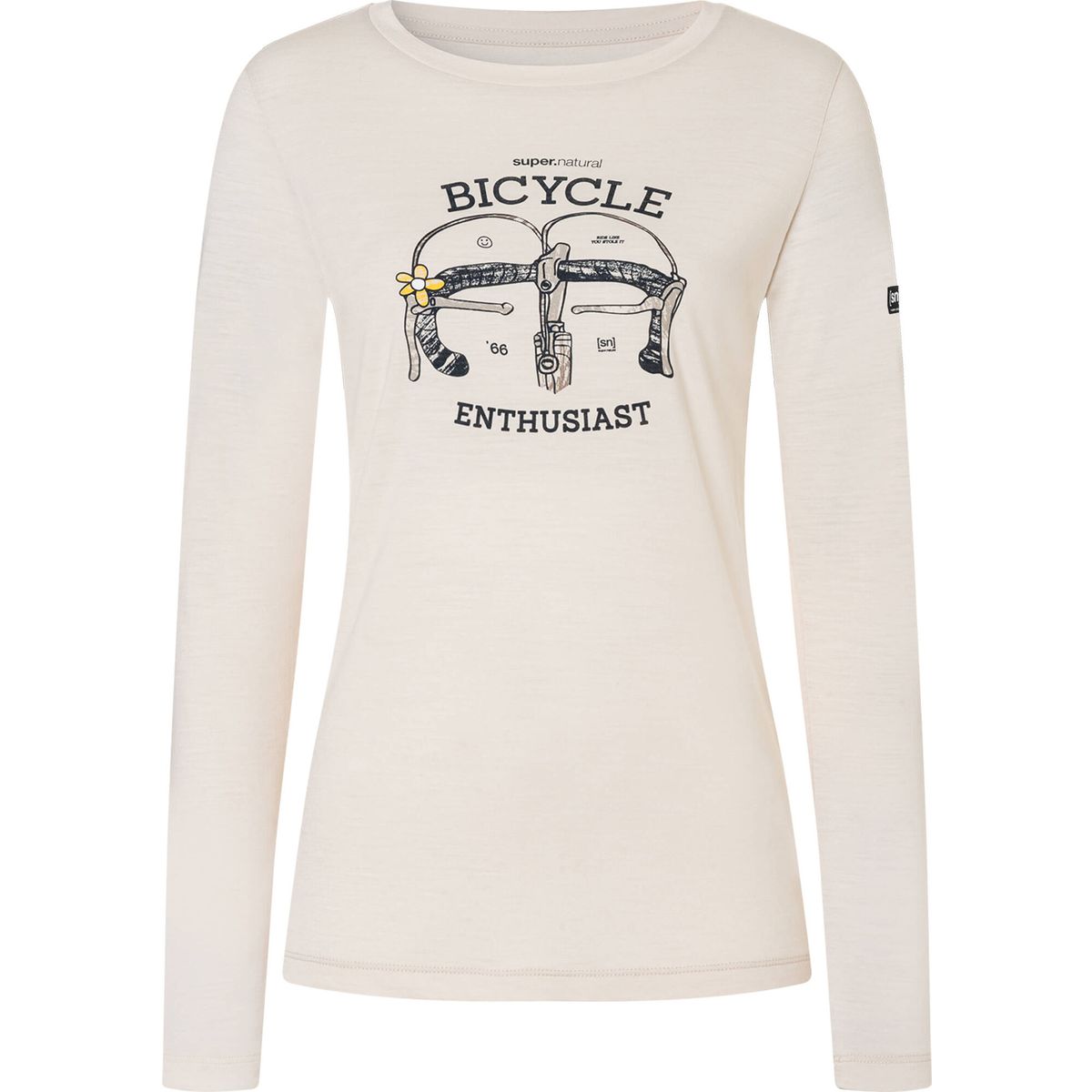Super.Natural W Bike Enthusiast LS tapioca/various (20K) XS SNWP0411220KXS