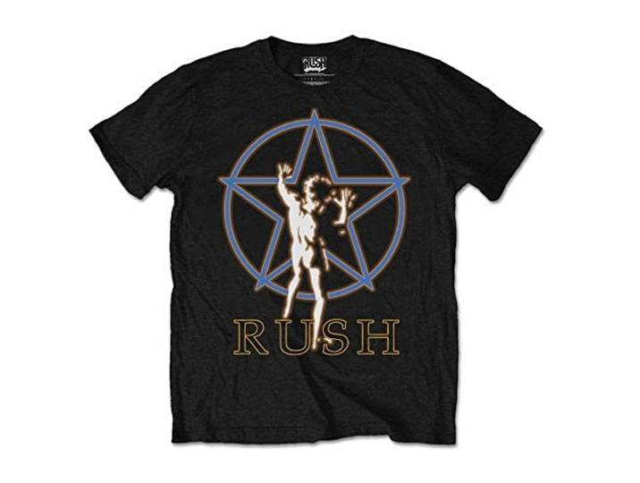 T-Shirt # S Black Unisex # Starman Glow