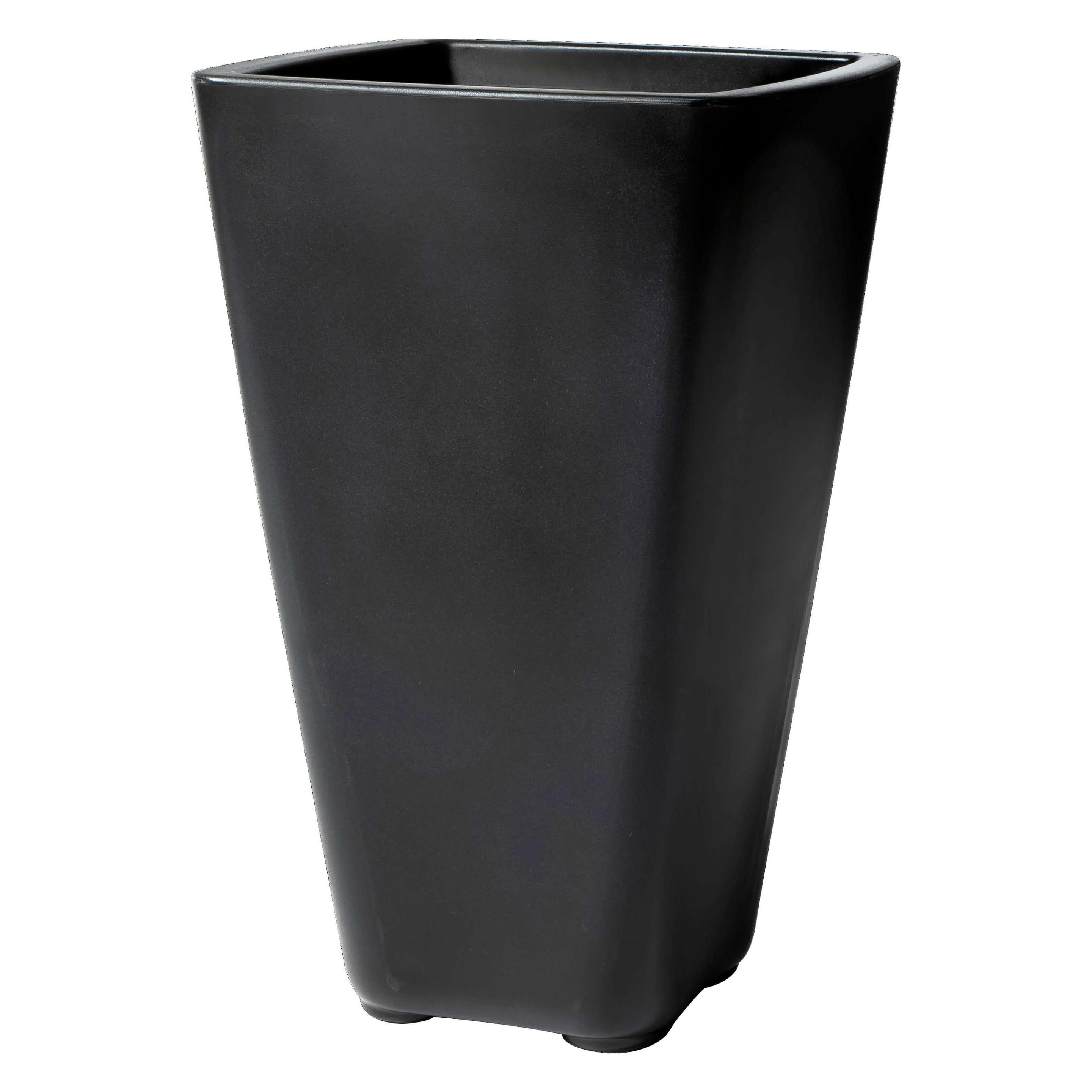 Step2 Bridgeview Pflanzkübel Gross - Onyx Schwarz (42.80 x 42.80 x 66 cm) (43034147)