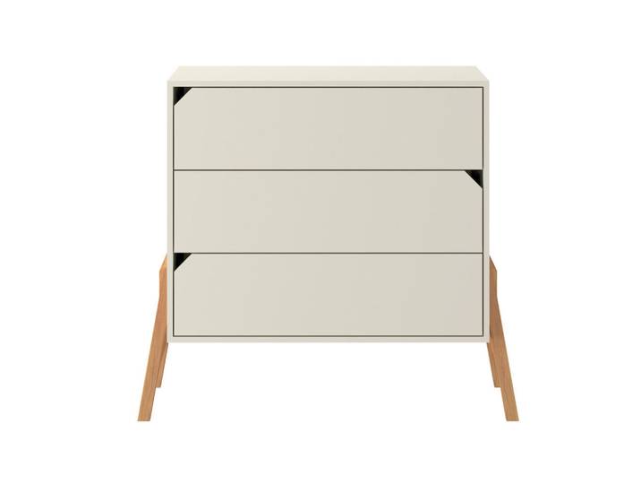 Raumhirsch Furniture Kinderkommode Lotta – rustikale Eleganz und Funktionalität Beige, Rechteckig, 107x93x50 cm, Babymöbel & Kindermöbel, Babyzimmer, Babyregale & Kinderregale