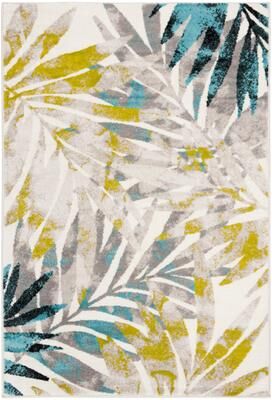 SAFAVIEH Skyler Arnostka Distressed Tropical Watercolor Rug