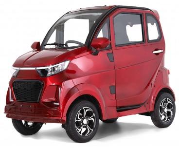 Elektroroller 45 km/h mit Straßenzulassung - Futura ERF02788 2200W, Blei-Gel-Akku, 60 km Reichweite, Klasse AM, rot - von Elektroroller Futura