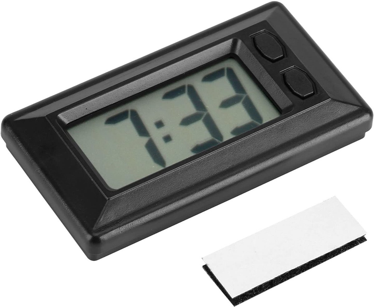 Aladdien Digitale LCD Tafelklok met Tijd en Datum Weergave - Compact Ontwerp - Batterijgevoed