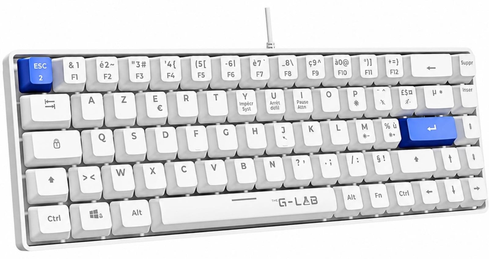 Selius Semi-mechanisch Gaming-toetsenbord 60% AZERTY FR