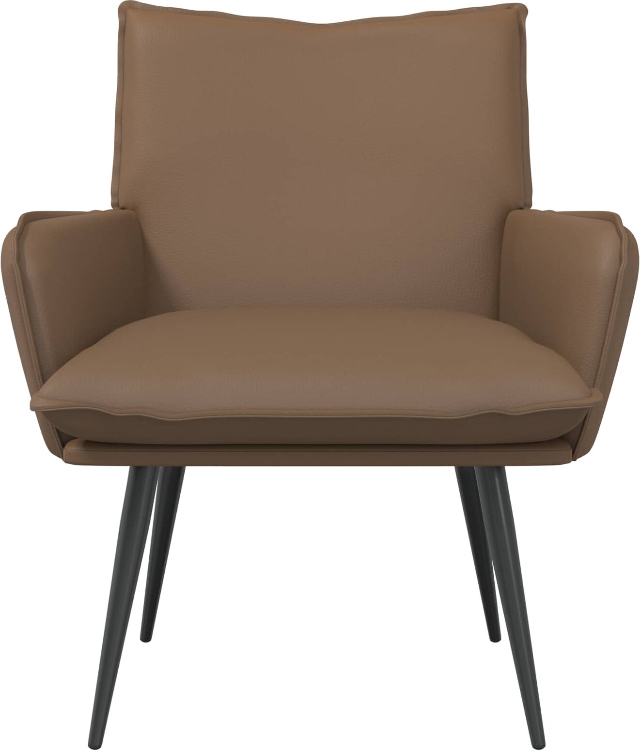 vidaXL Fauteuil Cappuccino Simili cuir