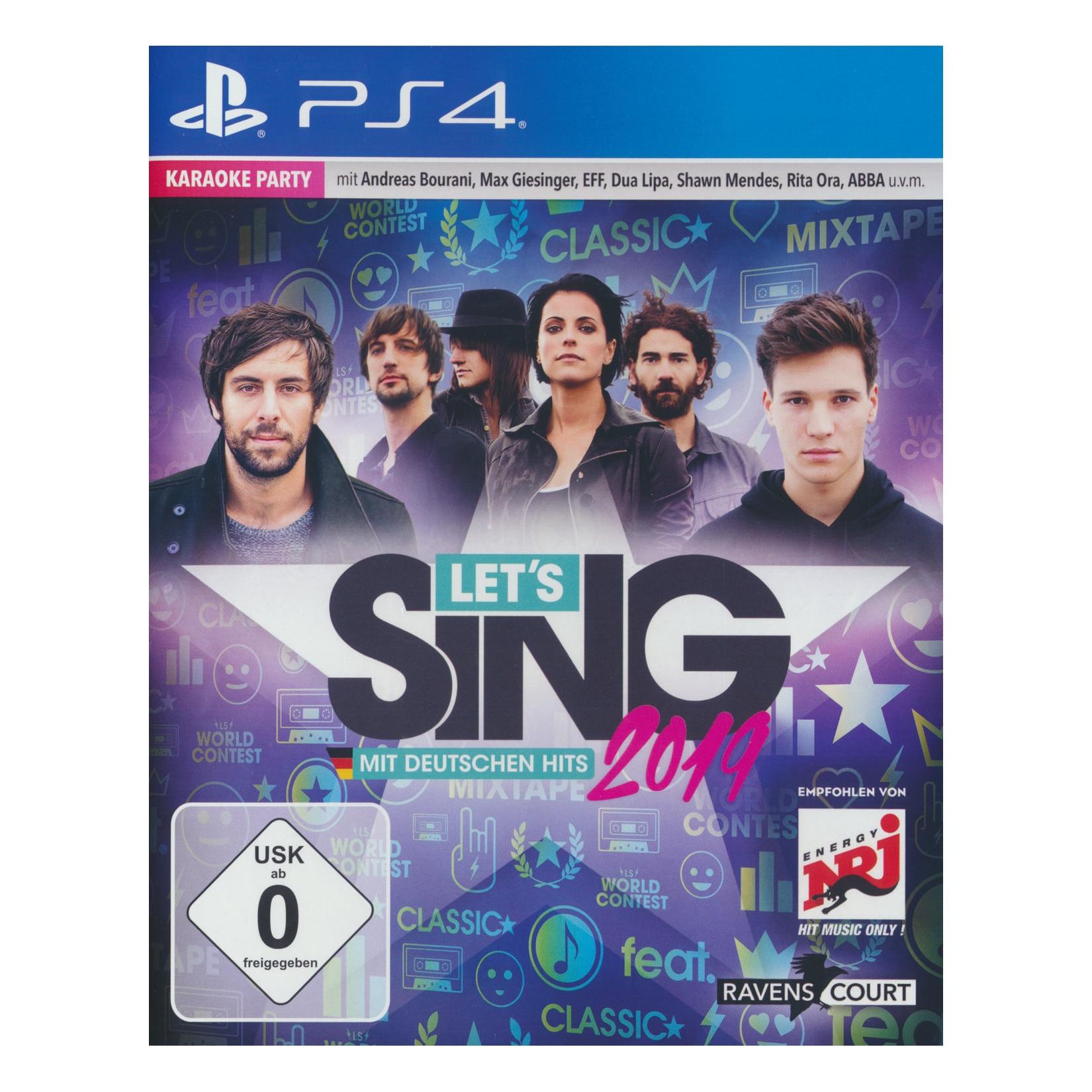 Let's Sing 2019 mit deutschen Hits (PS4) (USK)