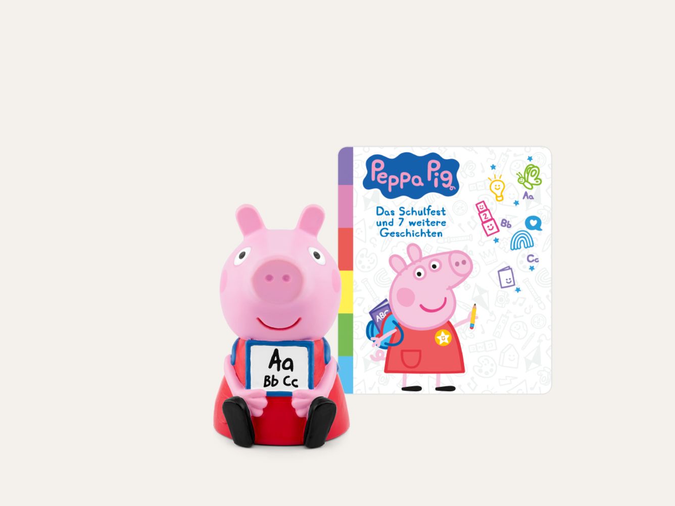 tonies 11000425 Peppa Pig - Das Schulfest und weitere Geschichten (Mehrfarbig)