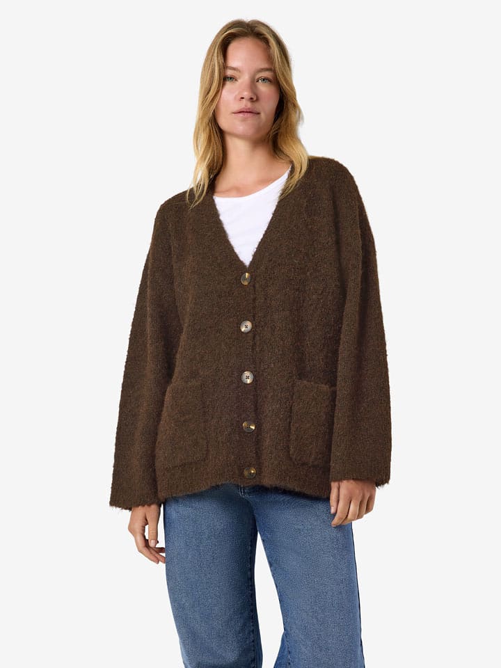 Noisy may Cardigan in Braun - L