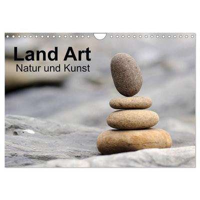 Land Art - Natur und Kunst (Wandkalender 2026 DIN A4 quer), CALVENDO Monatskalender