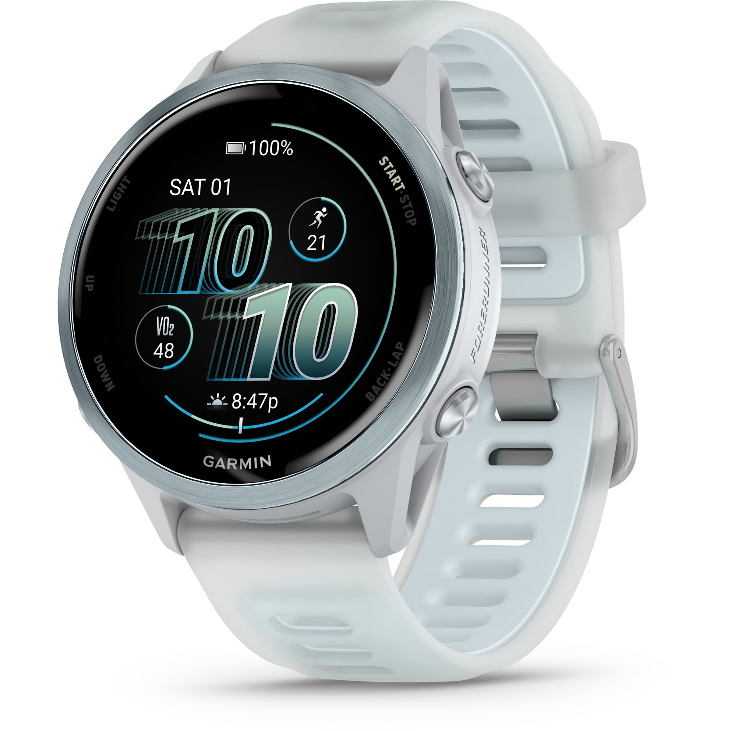 Garmin Forerunner 570 - 42 mm GPS-Uhr GPS Uhren grau Größe 42mm Trailrunning | Training & Fitness | Rennrad | Laufen
