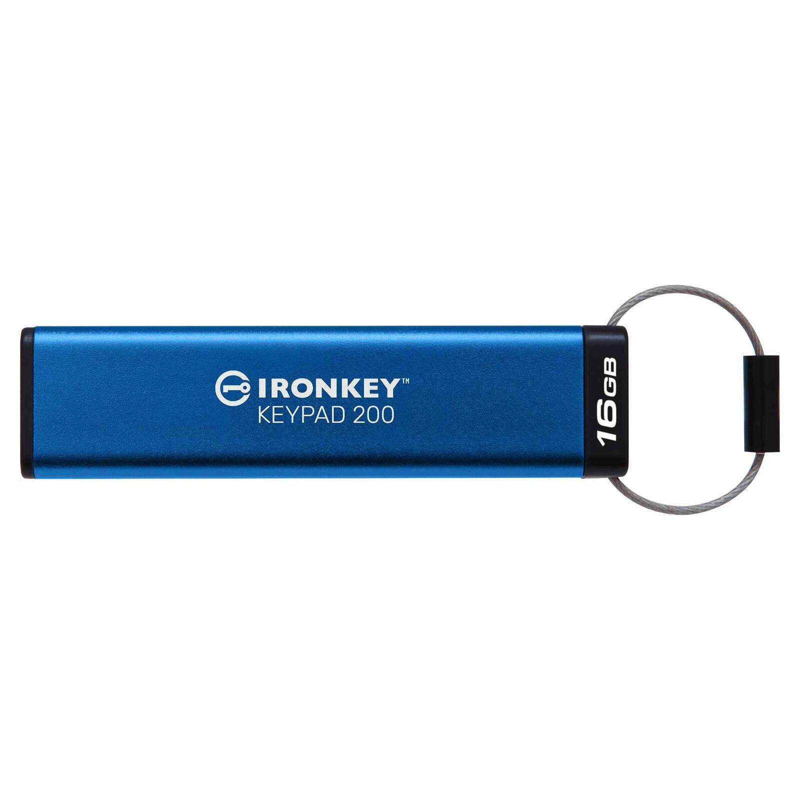 Kingston IronKey Keypad 200 - USB-Stick - 16 GB IKKP200/16GB