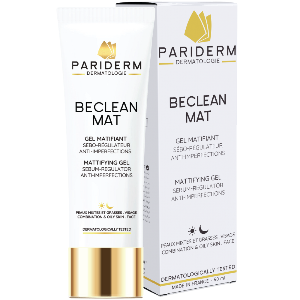 Pariderm BECLEAN MAT Mattifying Face Gel 50mL