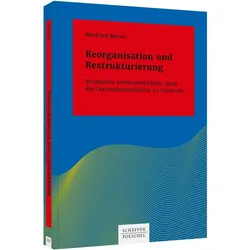 Reorganisation und Restrukturierung, Fachbücher von Winfried Berner