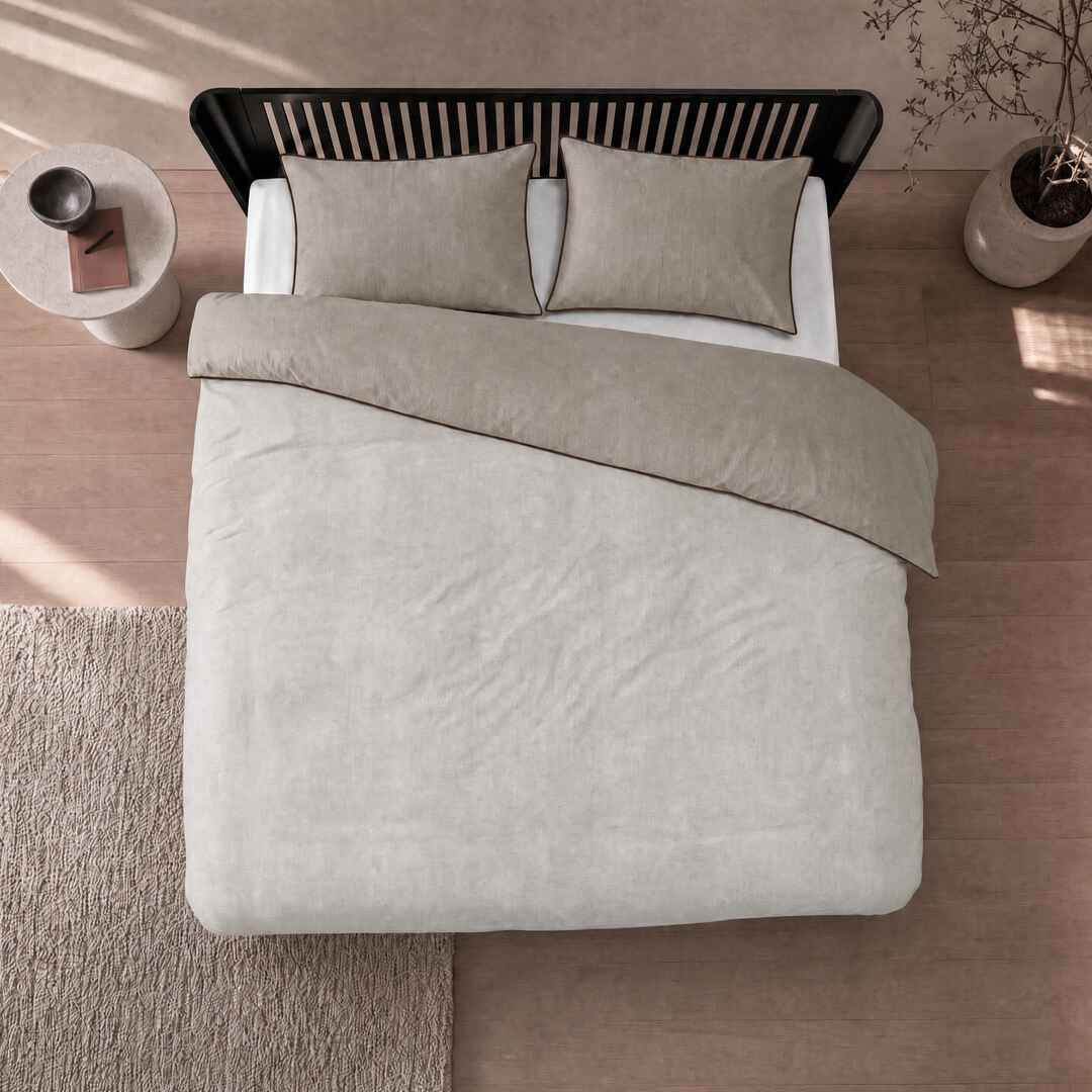 Auping Gentle Ease Dekbedovertrek - Beige - 240 x 220 cm