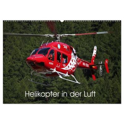 Helikopter in der Luft (Wandkalender 2026 DIN A2 quer), CALVENDO Monatskalender