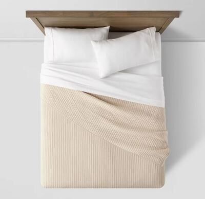 All Categories Goods King Washed Cotton Sateen Quilt Khaki Luxury Sleep Comfort, Threshold King Washed Cotton Sateen Quilt Khaki Luxury Sleep Comfort, Threshold