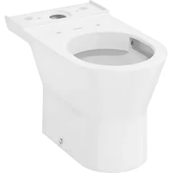 Hansgrohe StandWC EluPura Orig.S für aufge.Spü. 640 hor.Abg.spülrACF.HYE weiß, 62038450 62038450