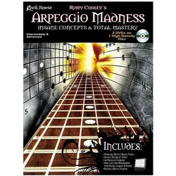 Arpeggio Madness - Insane Conc, Fachbücher von Rusty Cooley