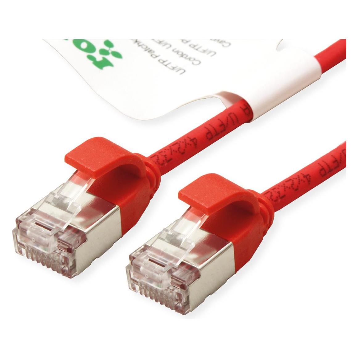 Roline U/FTP Patchkabel Kat.6A (Class EA), LSOH, slim (FTP, U/FTP, CAT6a, 0.15 m) (21.44.3310)