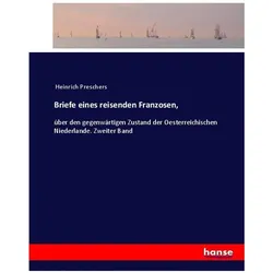 Briefe eines reisenden Franzosen, Ratgeber von Heinrich Preschers