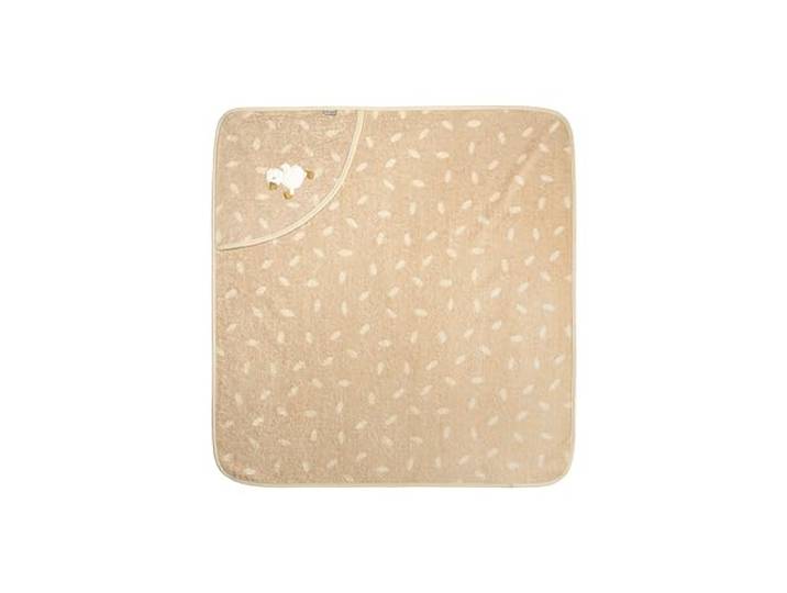 Sterntaler Kapuzen Badetuch aus Jacquard Frottee 80 x 80 cm mit Applikation Ente Edda Lou,